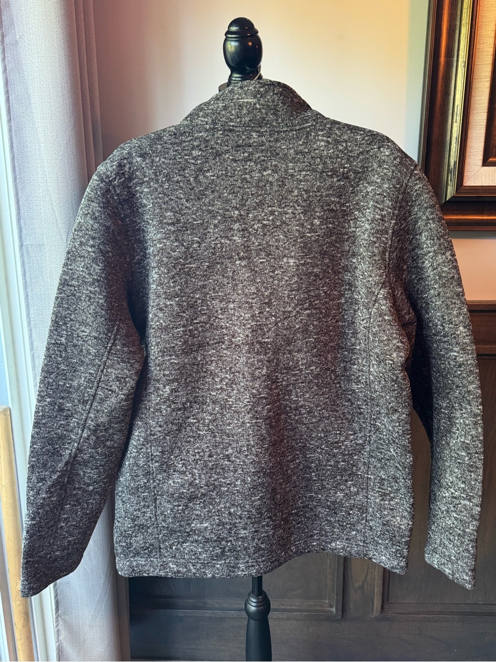 Men's Heather Gray Zip-Up Jacket - Picture 2 of 5